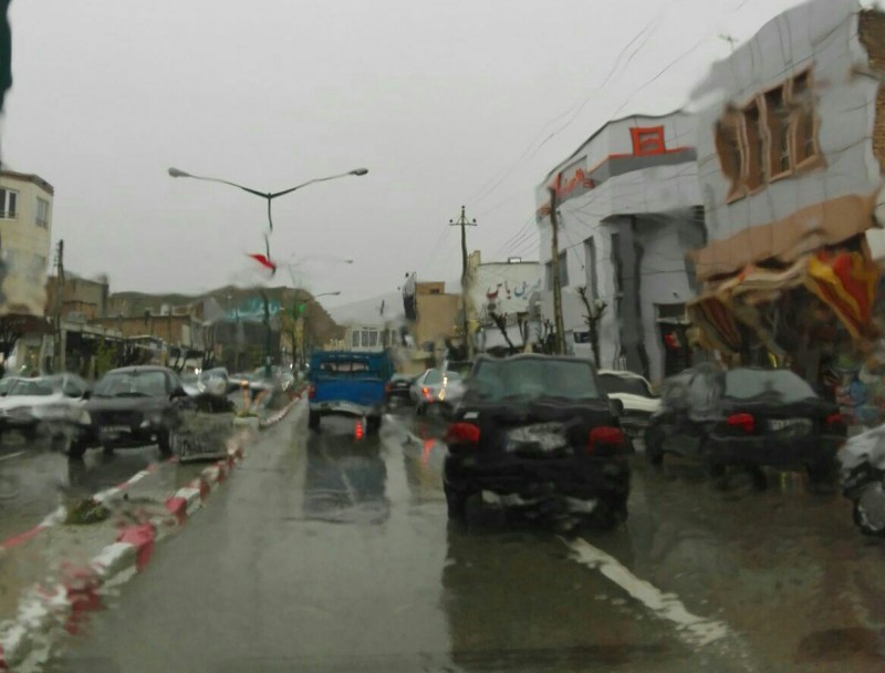 بارش ۲۴ میلیمتری  باران در گیلانغرب